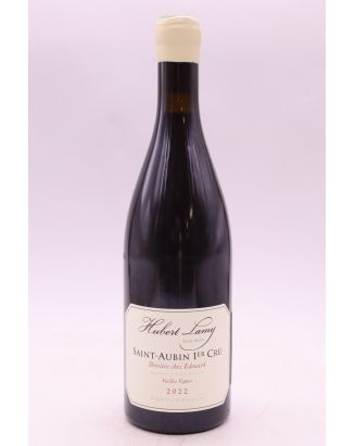 Hubert Lamy Saint Aubin 1er cru Derrière chez Edouard Vieilles Vignes 2022 rouge