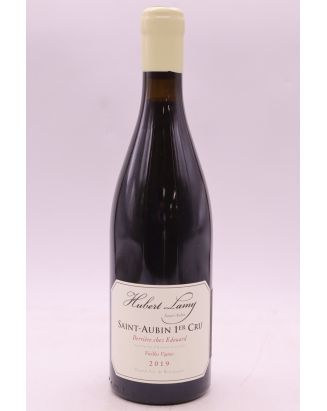 Hubert Lamy Saint Aubin 1er cru Derrière chez Edouard Vieilles Vignes 2019 rouge