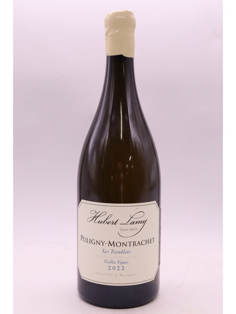 capture du vin Hubert Lamy Puligny Montrachet les Tremblots 2022 Magnum