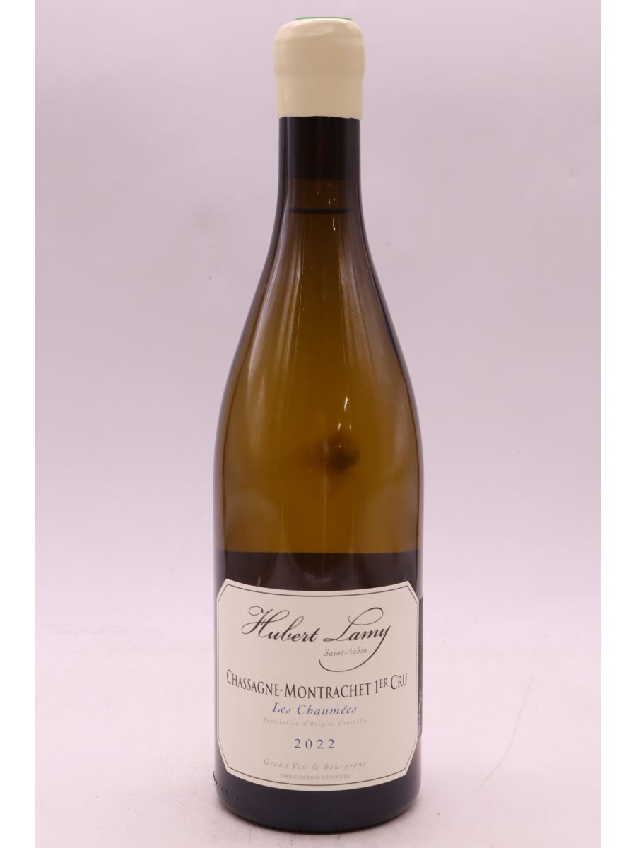 photo du vin Hubert Lamy Chassagne Montrachet 1er Cru les Chaumées 2022