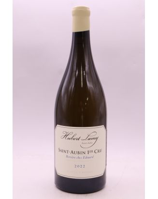 Hubert Lamy Saint Aubin 1er cru Derrière chez Edouard 2022 blanc Magnum