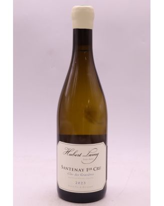 Hubert Lamy Santenay 1er cru Clos des Gravières 2023 blanc