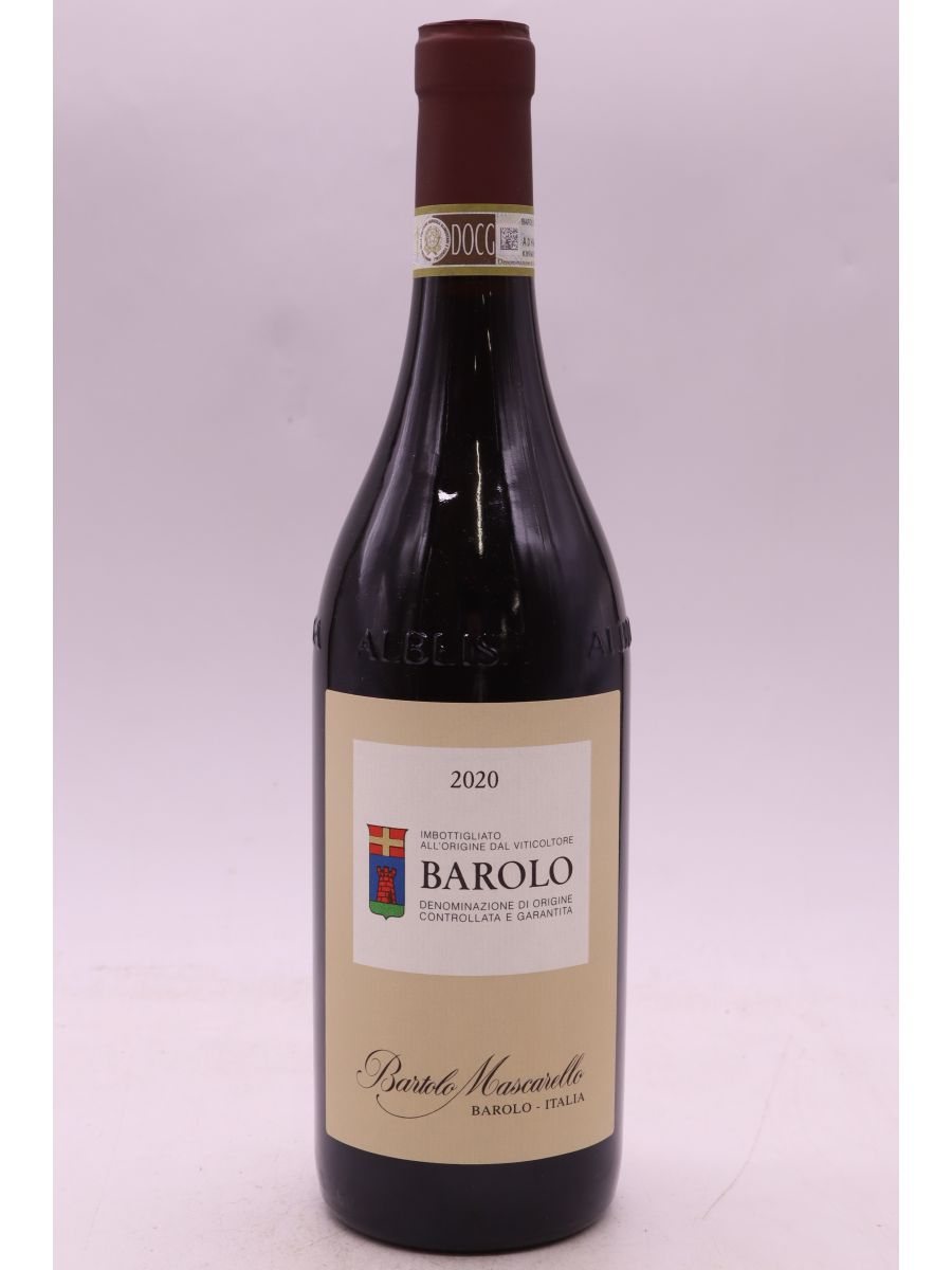 image du vin Bartolo Mascarello Barolo 2020