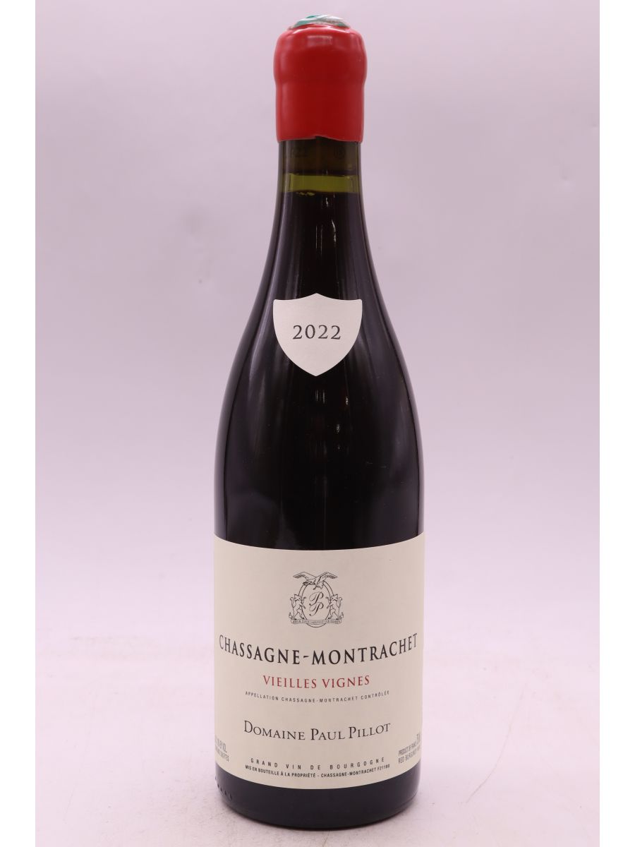 aperçu du vin Paul Pillot Chassagne Montrachet Vieilles Vignes 2022 Rouge