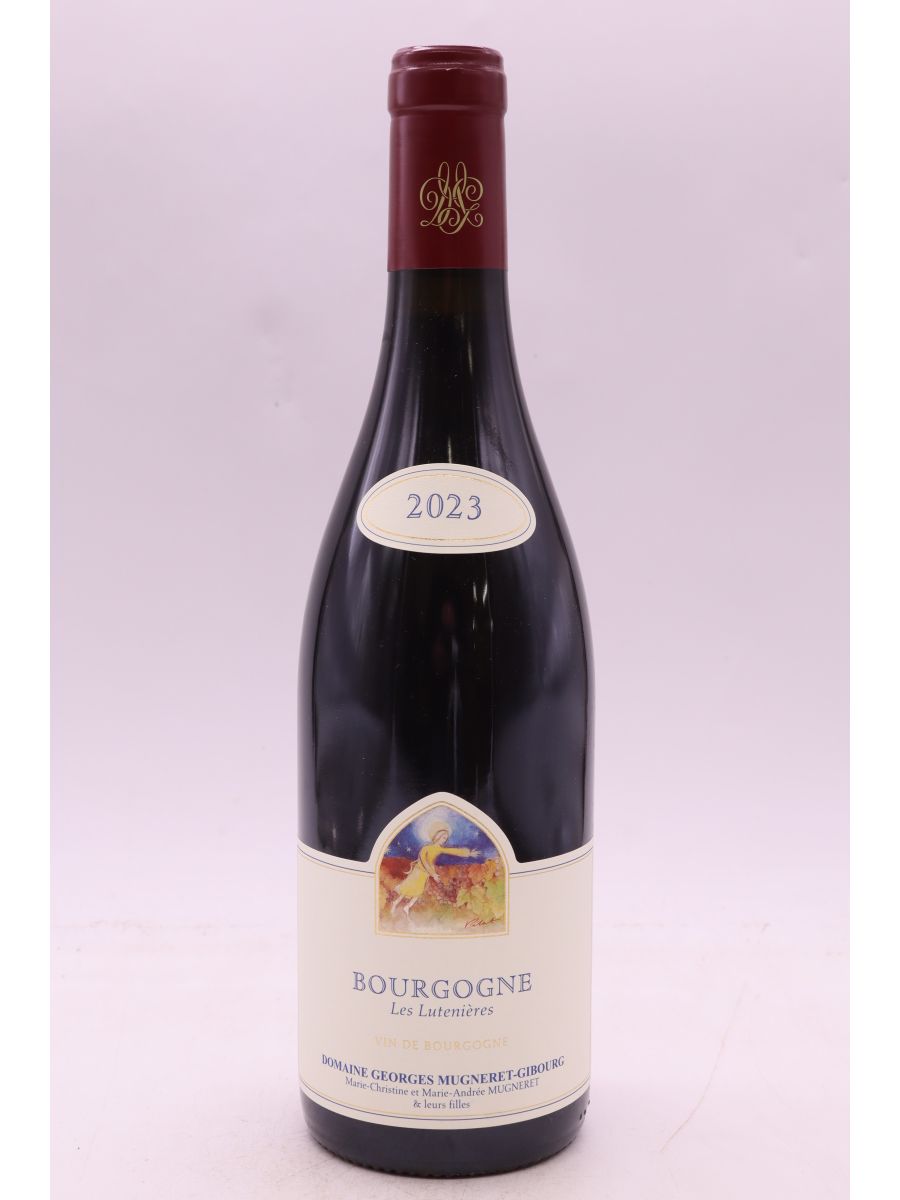 photos du vin Mugneret Gibourg Bourgogne les Lutenières 2023