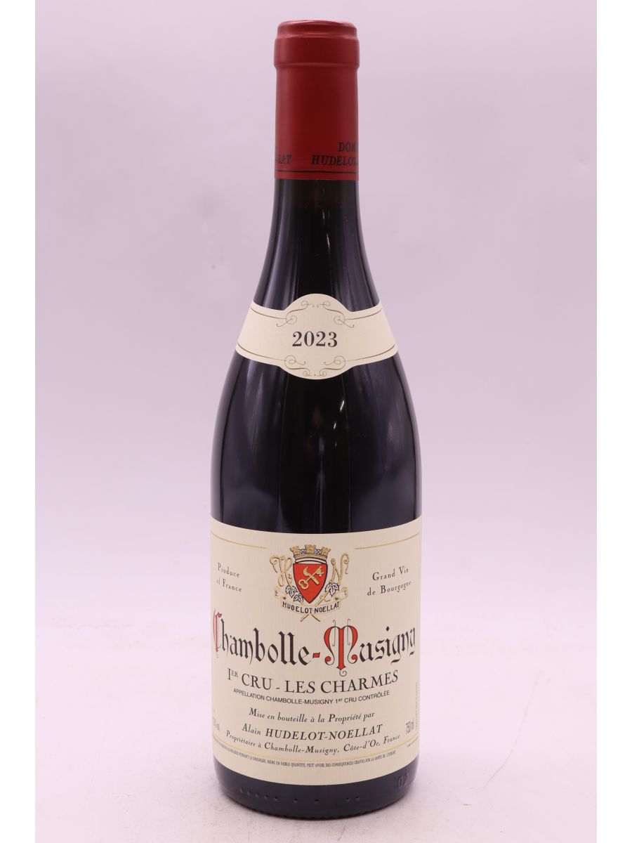 image du vin Hudelot Noellat Chambolle Musigny 1er Cru les Charmes 2023