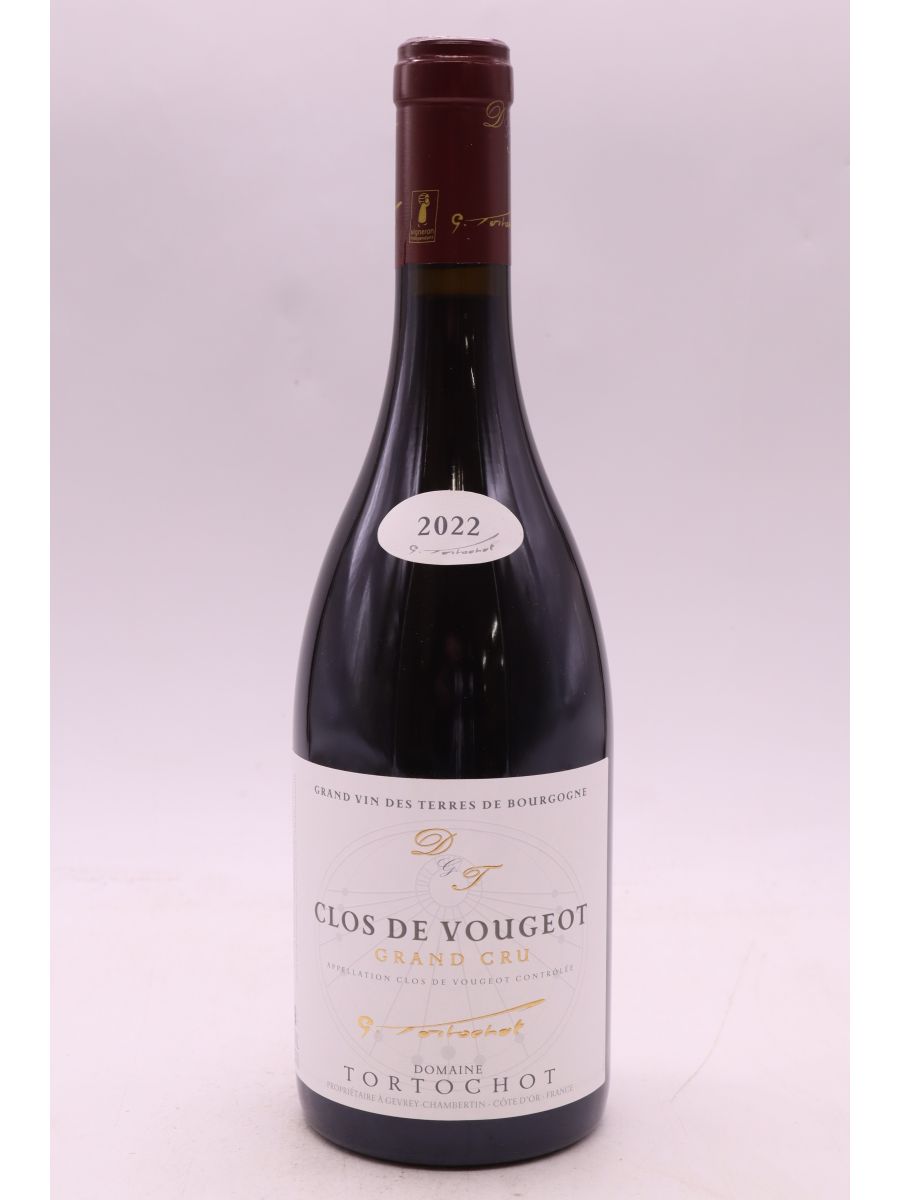 vue du vin Tortochot Clos Vougeot 2022