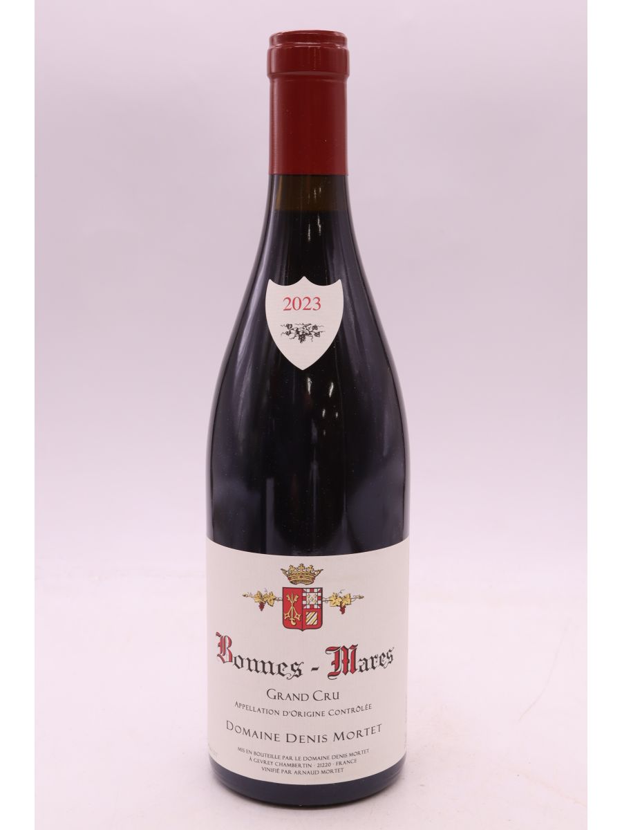 vue du vin Denis Mortet Bonnes Mares 2023