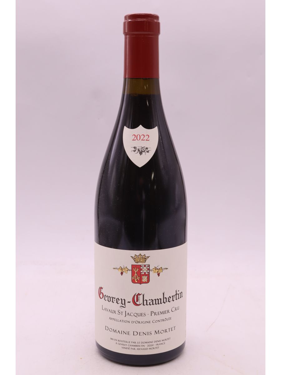 aperçu du vin Denis Mortet Gevrey Chambertin 1er Cru Lavaux Saint Jacques 2022