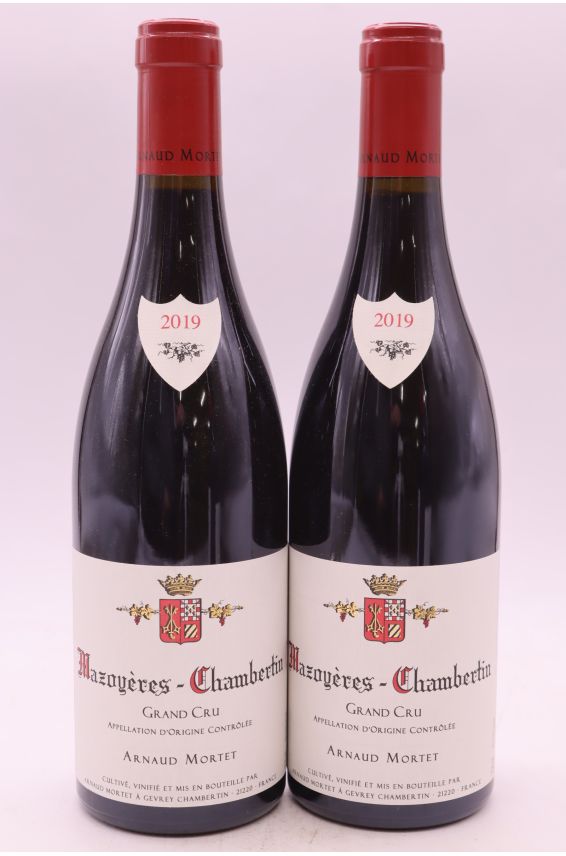 Arnaud Mortet Mazoyères Chambertin 2019