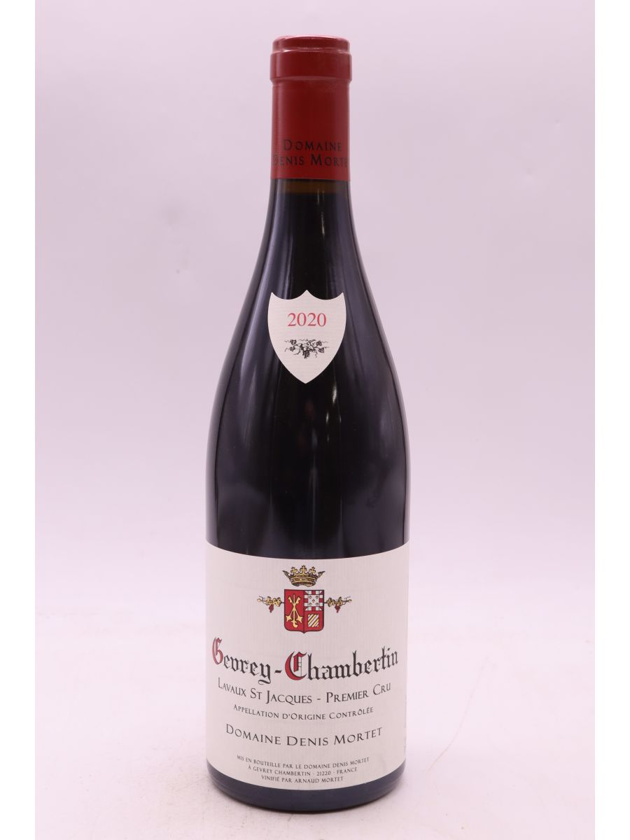 photo du vin Denis Mortet Gevrey Chambertin 1er Cru Lavaux Saint Jacques 2020