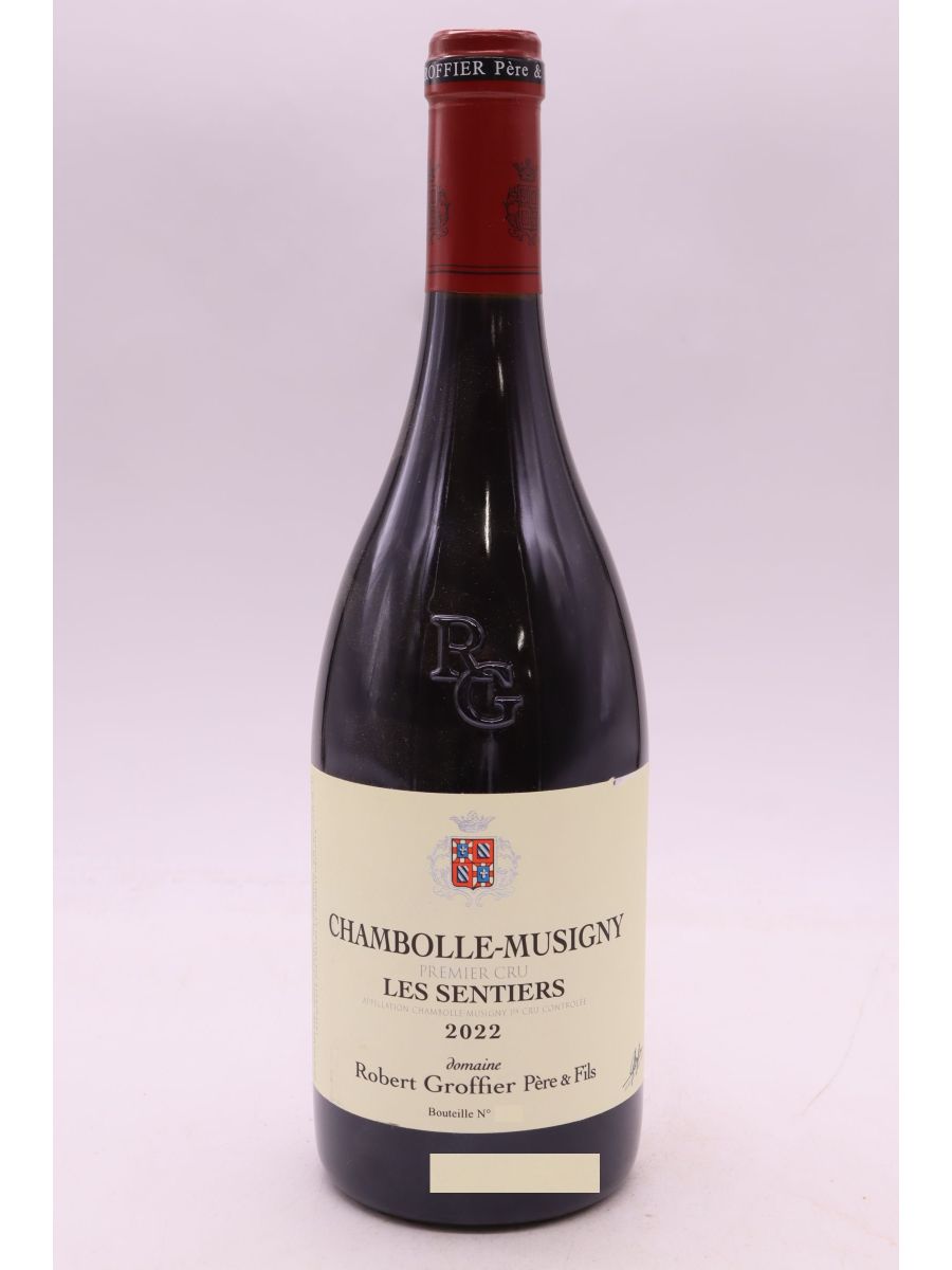 photo du vin Robert Groffier Chambolle Musigny 1er Cru les Sentiers 2022