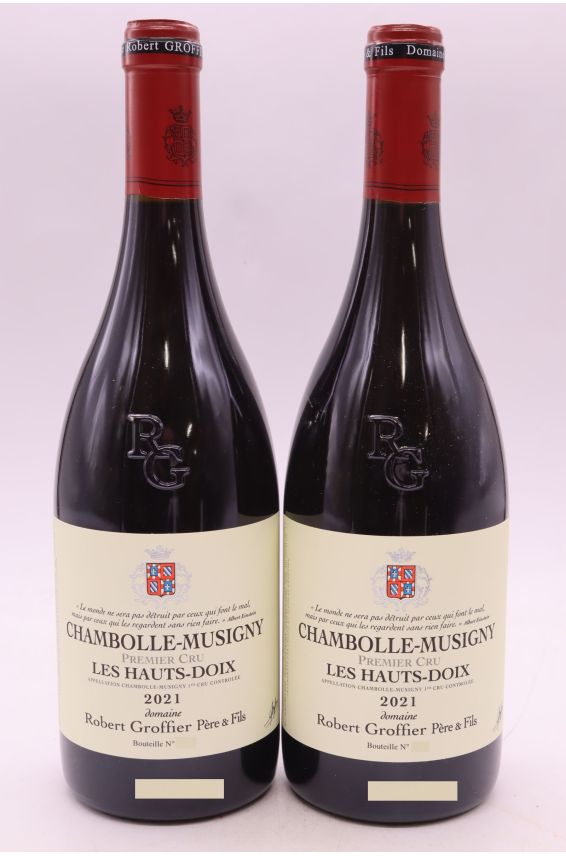 Robert Groffier Chambolle Musigny 1er cru Les Hauts Doix 2021
