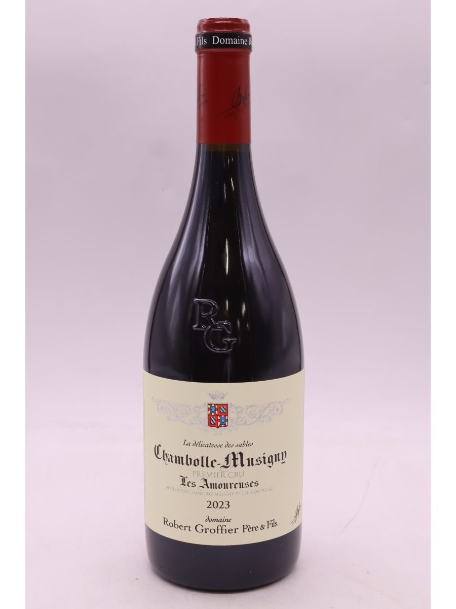 photo du vin Robert Groffier Chambolle Musigny 1er Cru les Amoureuses la Délicatesse des Sables 2023