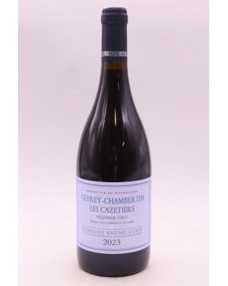 Bruno Clair Gevrey Chambertin 1er cru Les Cazetiers 2023