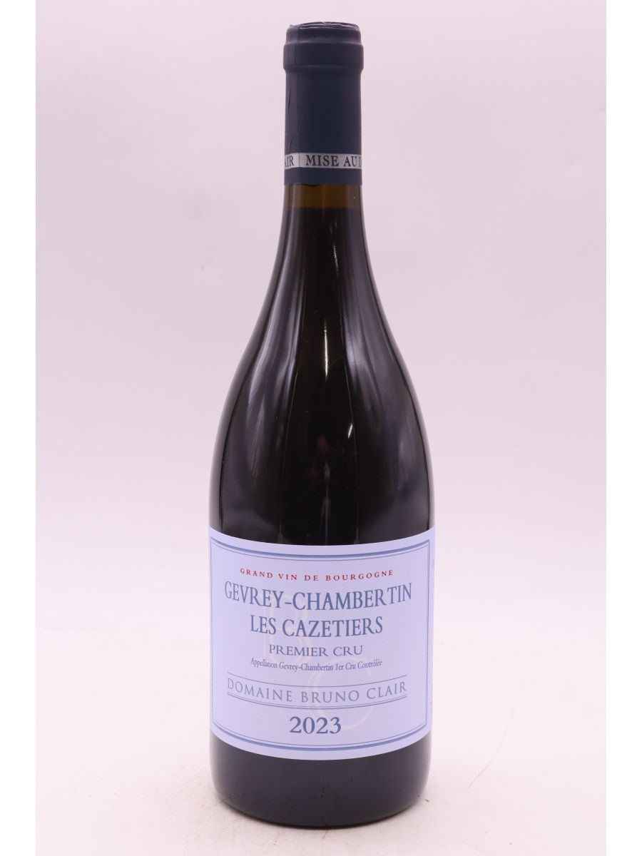 photo du vin Bruno Clair Gevrey Chambertin 1er Cru les Cazetiers 2023
