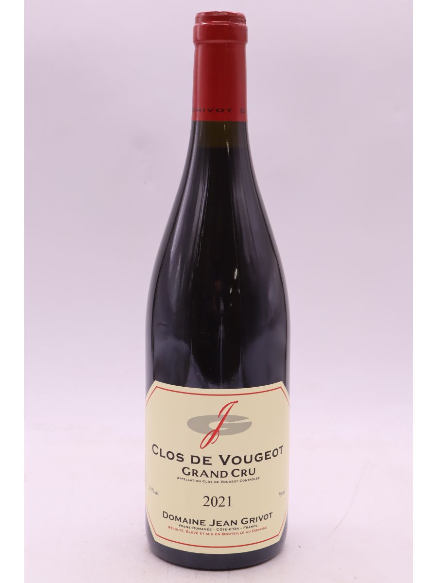 vue du vin Jean Grivot Clos Vougeot 2021