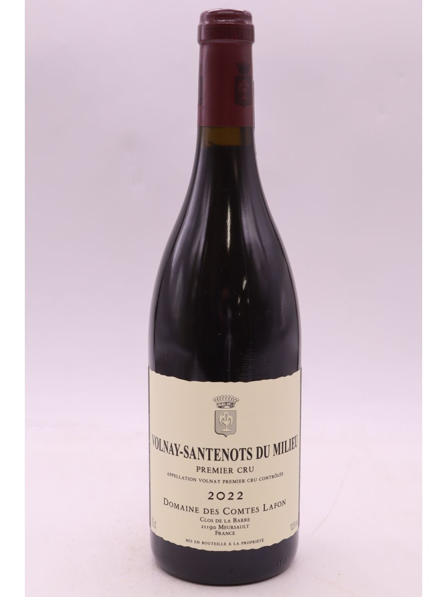 photo du vin Comtes Lafon Volnay 1er Cru Santenots du Milieu 2022