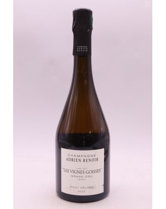 Adrien Renoir Verzy Grand cru Les Vignes Goisses 2020