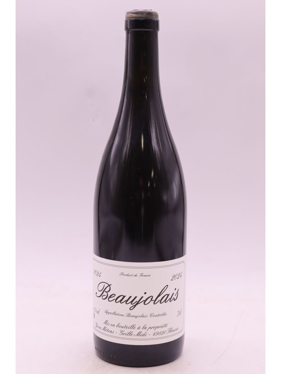 illustration du vin Yvon Métras Beaujolais 2024