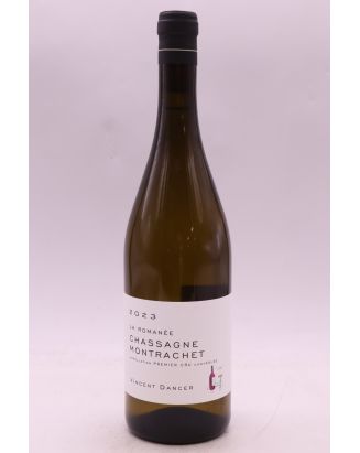 Vincent Dancer Chassagne Montrachet 1er cru La Romanée 2023 blanc