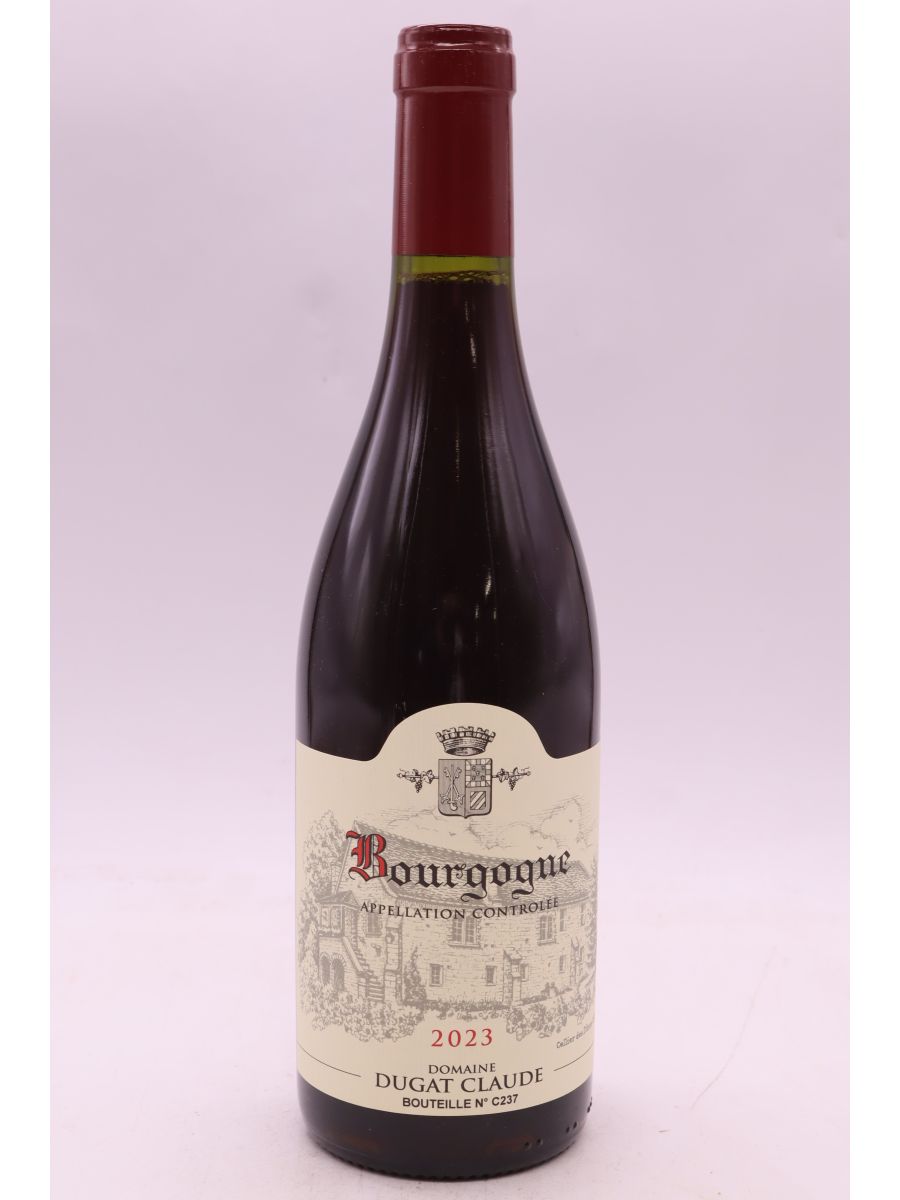 illustration du vin Claude Dugat Bourgogne 2023 Rouge