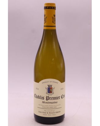 Jean Paul Droin Chablis 1er cru Montmains 2024