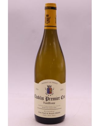 Jean Paul Droin Chablis 1er cru Les Vaillons 2024