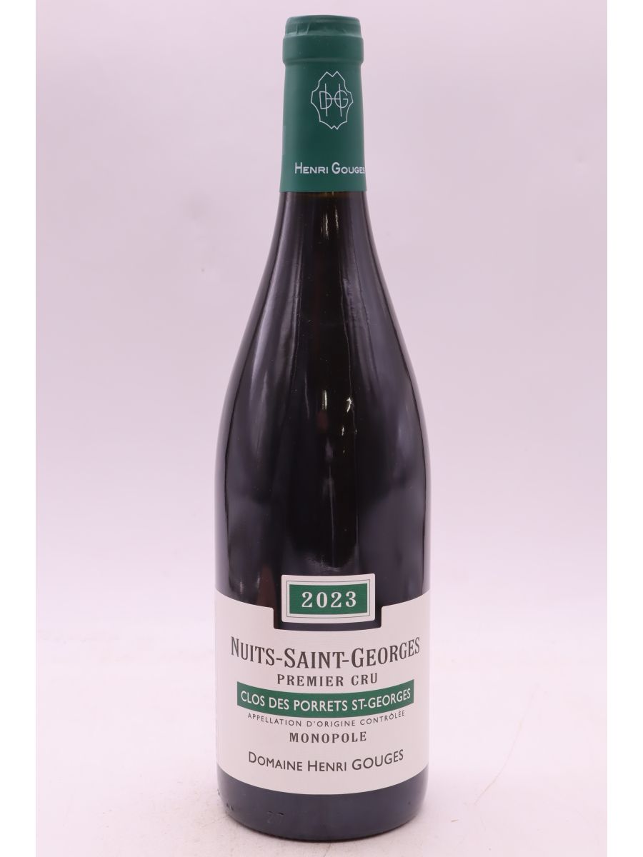 photos du vin Henri Gouges Nuits Saint Georges 1er Cru Clos des Porrets Saint Georges 2023