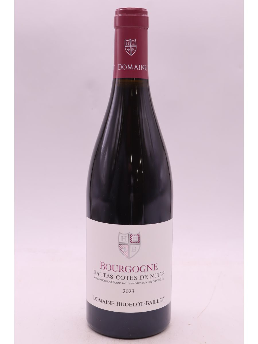image du vin Hudelot Baillet Hautes Côte de Nuits 2023 Rouge