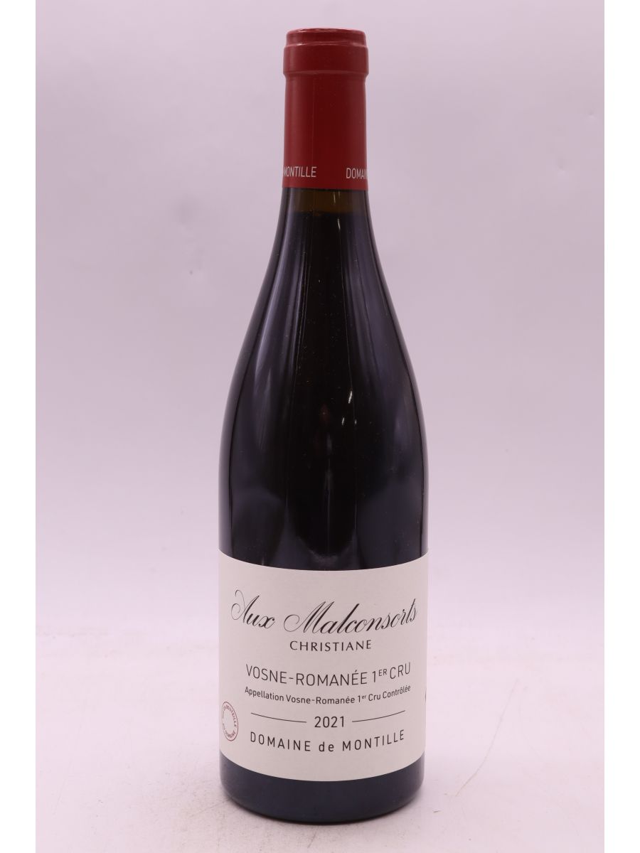 image du vin de Montille Vosne Romanée 1er Cru Aux Malconsorts Cuvée Christiane 2021