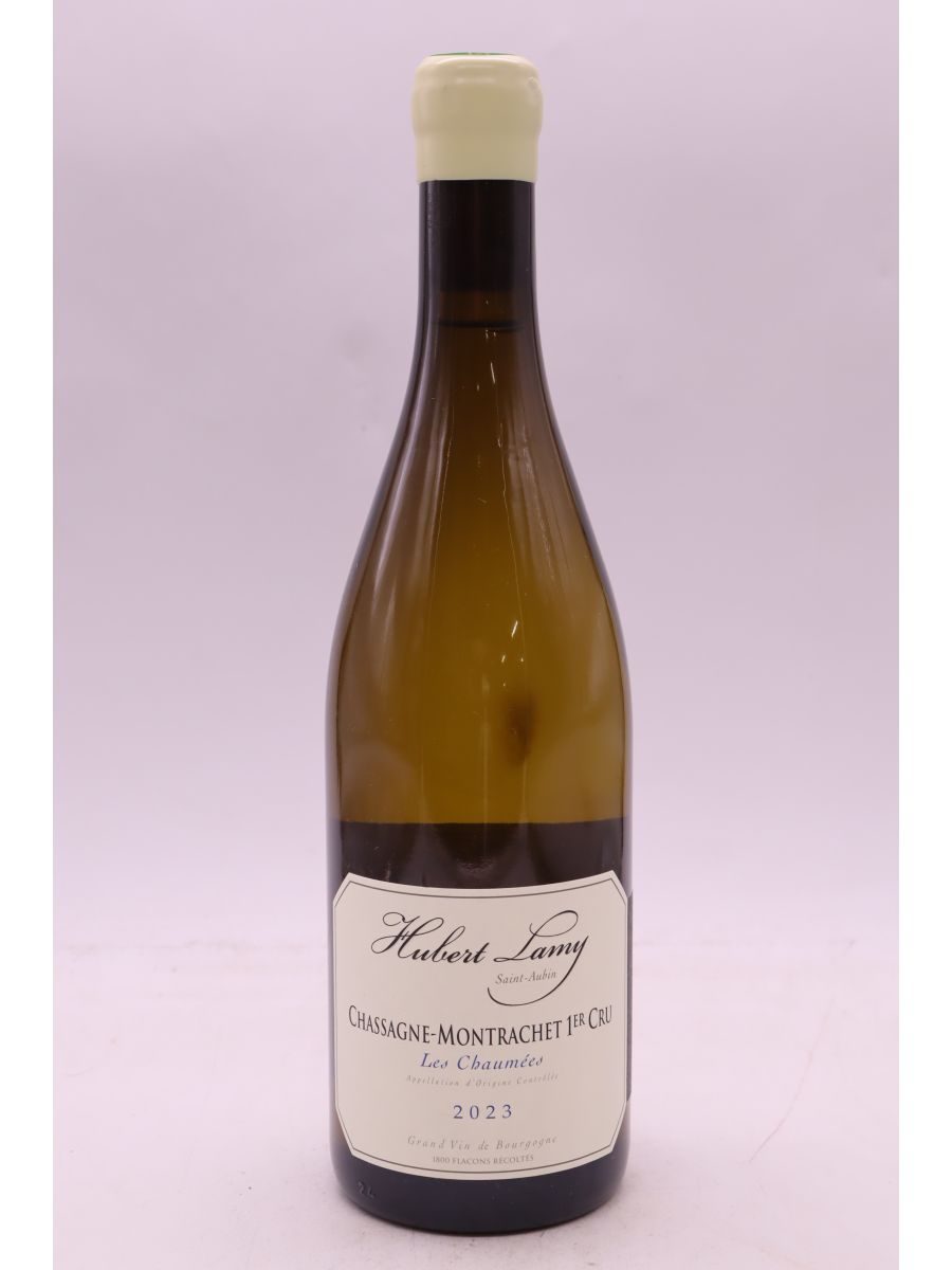 photo du vin Hubert Lamy Chassagne Montrachet 1er Cru les Chaumées 2023