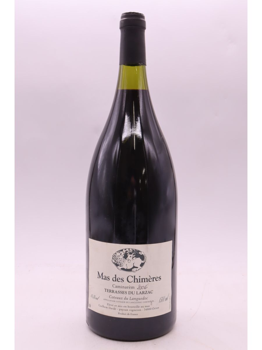 photos du vin Mas des Chimères Terrasses du Larzac Caminarem 2006 Magnum