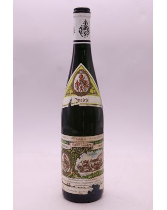 Von Schubert Maximin Grunhauser Abtsberg Riesling Auslese 2005 - PROMO -10% !
