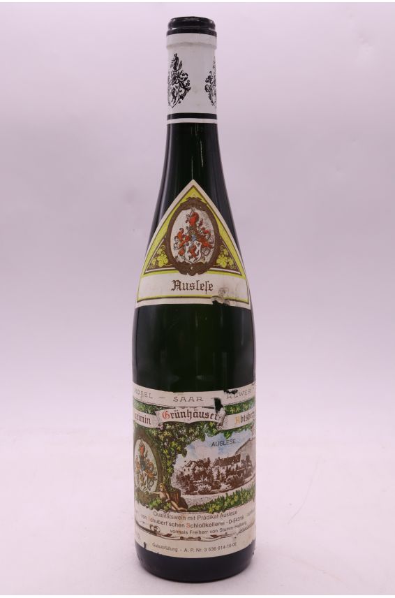 Von Schubert Maximin Grunhauser Abtsberg Riesling Auslese 2005 - PROMO -10% !