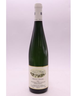 Fritz Haag Brauneberger Juffer Sonnenuhr Riesling Spatlese 2007