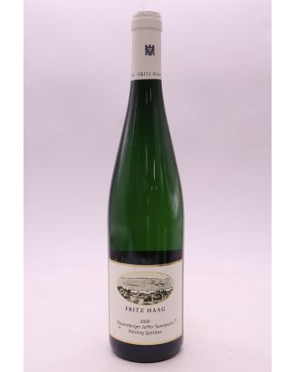 Fritz Haag Brauneberger Juffer Sonnenuhr Riesling Spatlese 2009