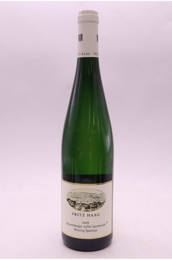 Fritz Haag Brauneberger Juffer Sonnenuhr Riesling Spätlese 2009