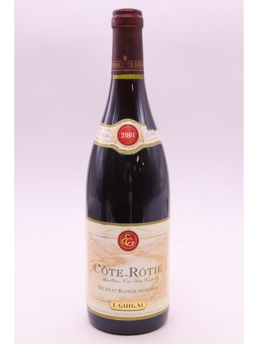 photo du vin Guigal Côte Rôtie Brune et Blonde 2001