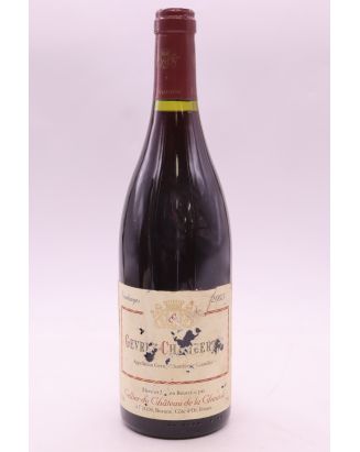 Cellier du Château de la Chaume Gevrey Chambertin 2005 - PROMO -10% !