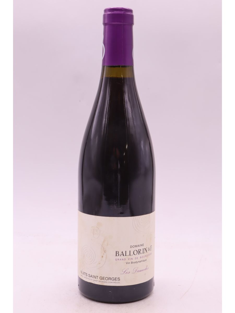 photo du vin Ballorin Nuits Saint Georges 1er Cru les Damodes 2014