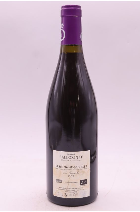 Ballorin Nuits Saint Georges 1er cru Les Damodes 2014