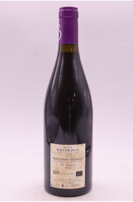 Ballorin Nuits Saint Georges 1er cru Les Damodes 2014