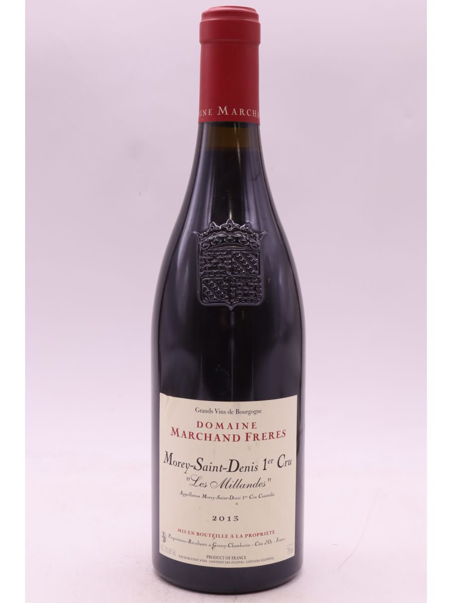 vue du vin Morey Saint Denis 1er Cru les Millandes