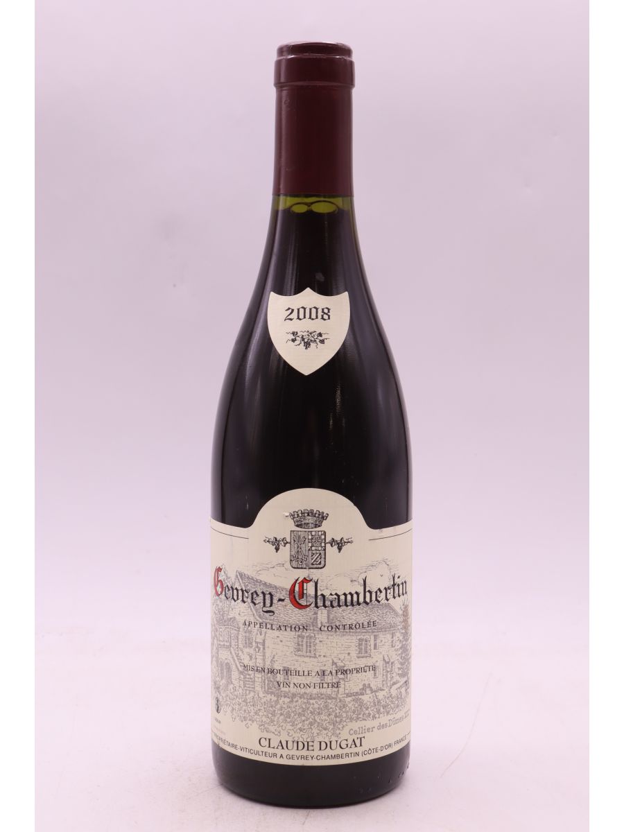 capture du vin Claude Dugat Gevrey Chambertin 2008