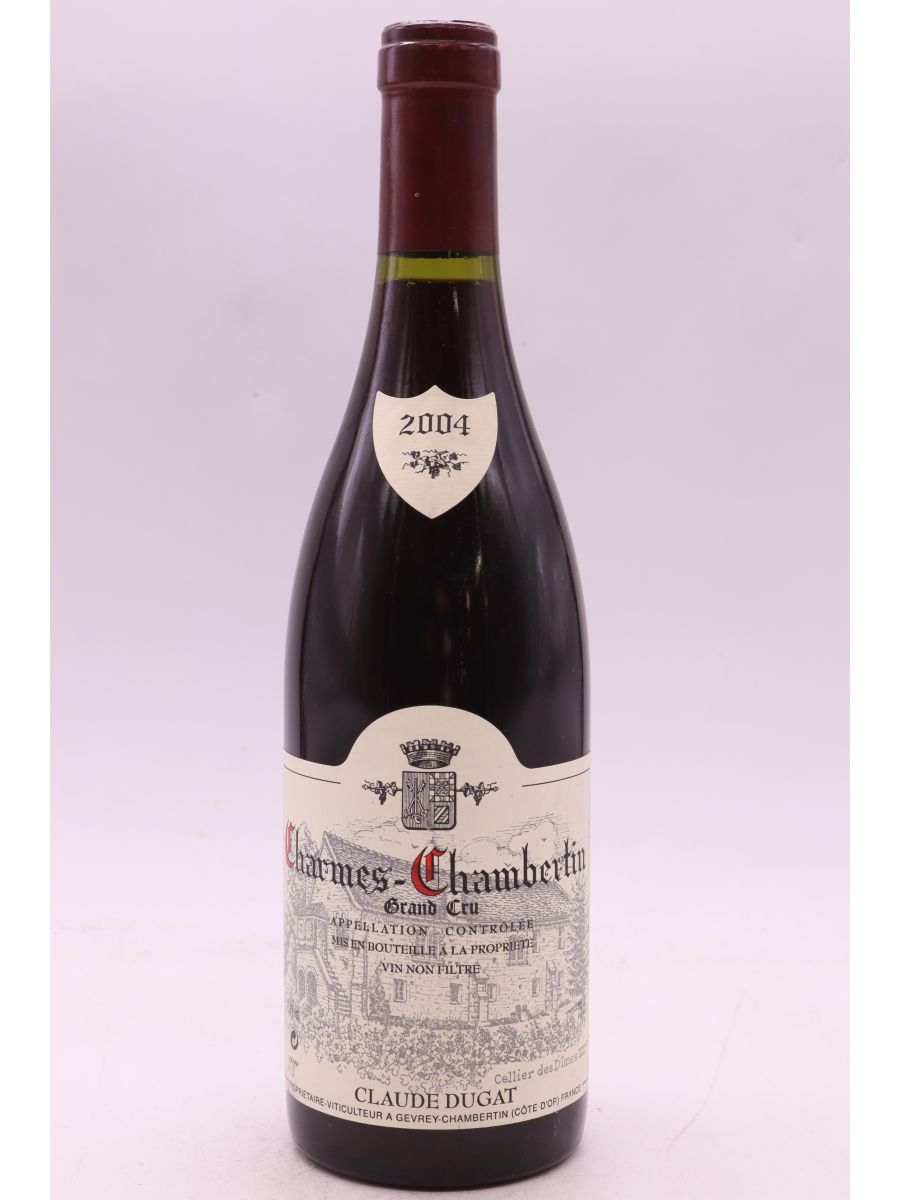 photo du vin Claude Dugat Charmes Chambertin 2004