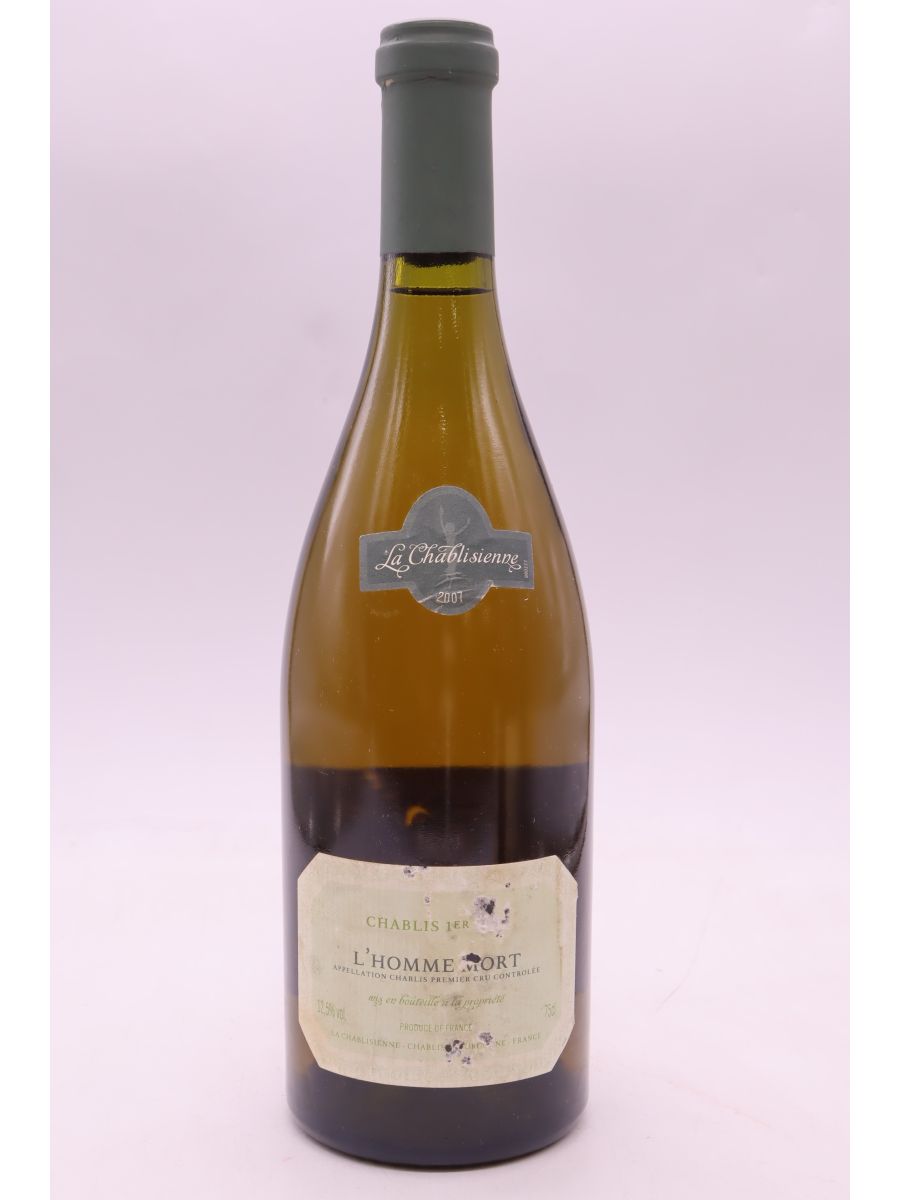 photo du vin la Chablisienne Chablis 1er Cru l’Homme Mort 2007 Promo