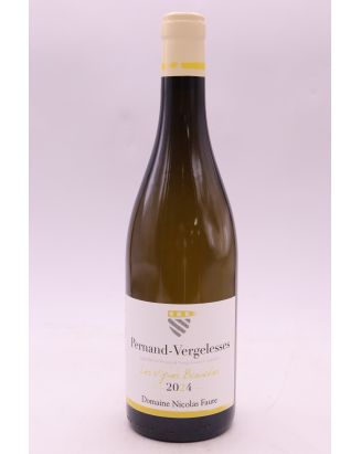 Nicolas Faure Pernand Vergelesses Les Vignes Blanches 2024 blanco