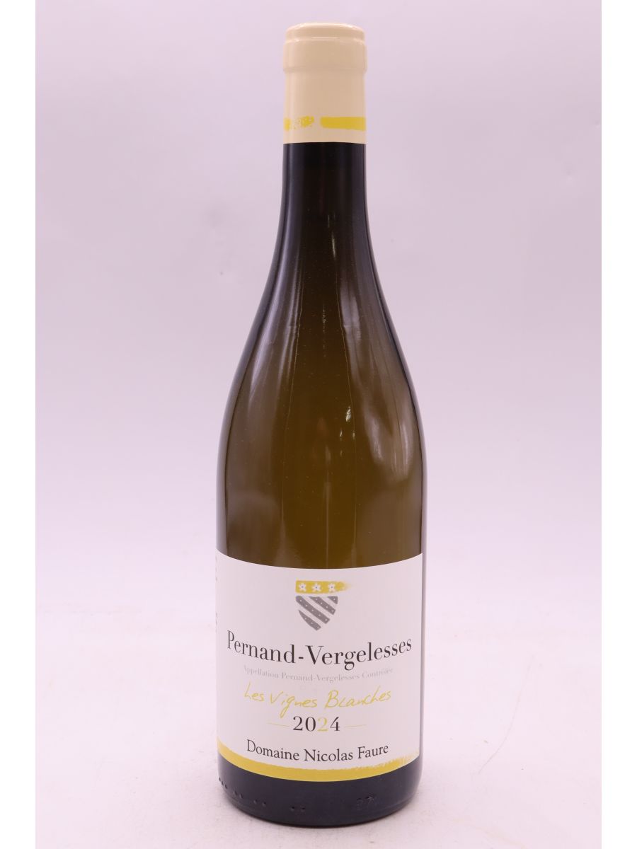 image du vin Nicolas Faure Pernand Vergelesses les Vignes Blanches 2024 Blanc