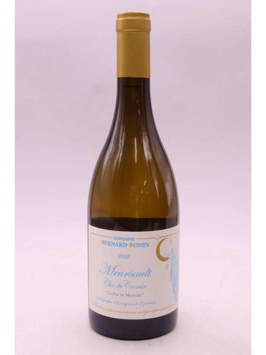 photos du vin Bernard Bonin Meursault Clos du Cromin le Pré du Manche 2022